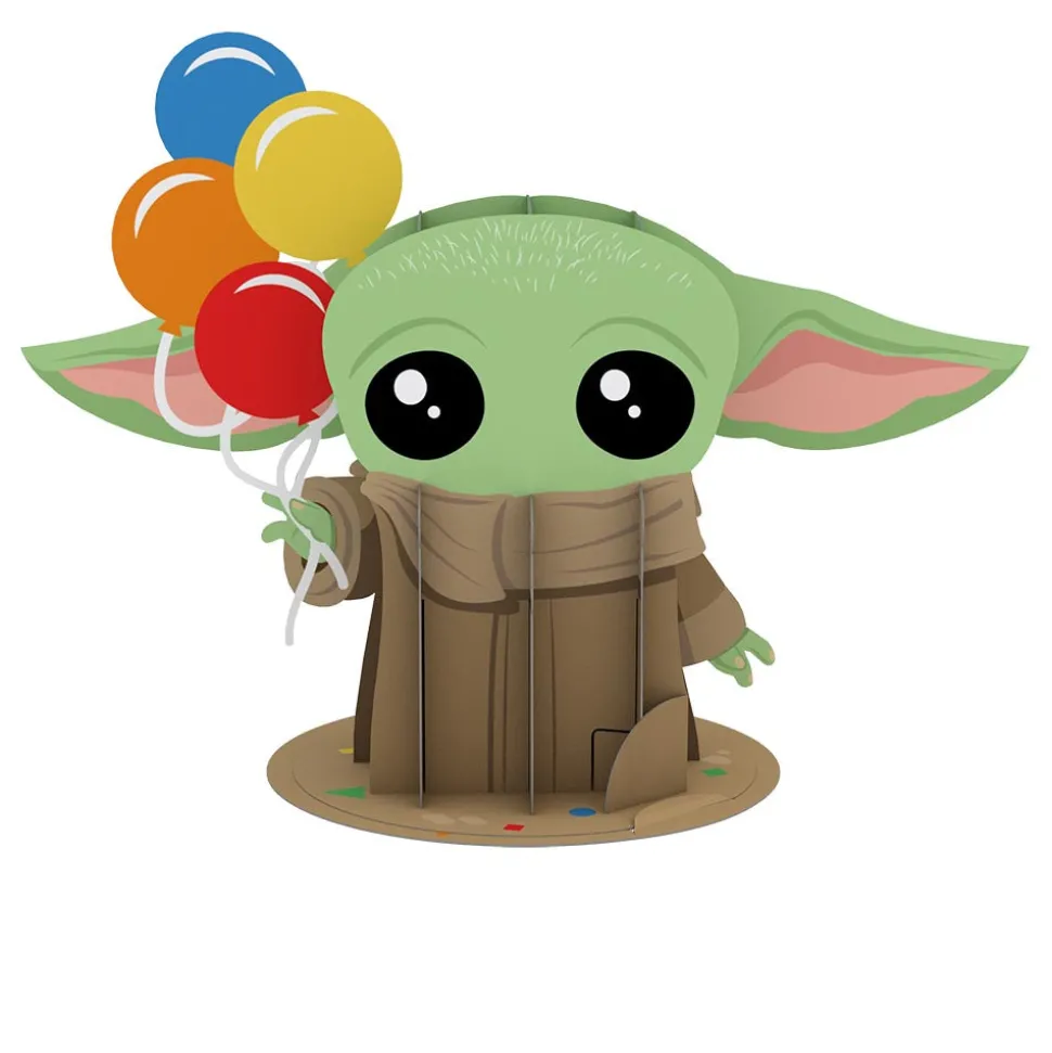 Kids Lovepop Birthday|Kids|Star Wars™ The Mandalorian™ Grogu™ Birthday Card with Pop-Up Gift