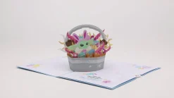 Kids Lovepop Easter 4/20|Kids|Star Wars™ The Mandalorian™ Best Easter in the Gal-eggsy Pop-Up Card