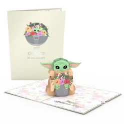 Lovepop Greeting Cards|Mother'S Day 5/11|Star Wars™ The Mandalorian™ Grogu™ Mother’s Day Pop-Up Card