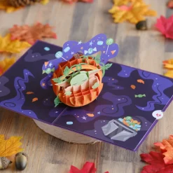 Kids Lovepop Halloween 10/31|Kids|Star Wars™ The Mandalorian™ Grogu™ Candy is the Way Pop-Up Card