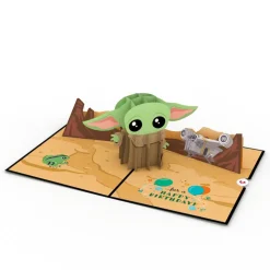 Kids Lovepop Birthday|Kids|Star Wars™ The Mandalorian™ Grogu™ Birthday Best Wishes Pop-Up Card