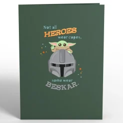 Lovepop Father'S Day 6/15|Dad|Star Wars™ The Mandalorian™ Beskar Father's Day Pop-Up Card