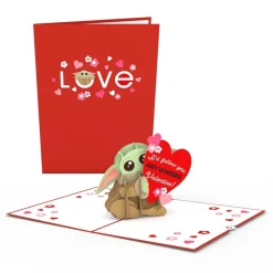 Kids Lovepop Card & Gift Bundles|Valentine'S Day 2/14|Star Wars™ The Mandalorian™ Grogu™ Valentine Bundle