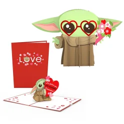 Kids Lovepop Card & Gift Bundles|Valentine'S Day 2/14|Star Wars™ The Mandalorian™ Grogu™ Valentine Bundle
