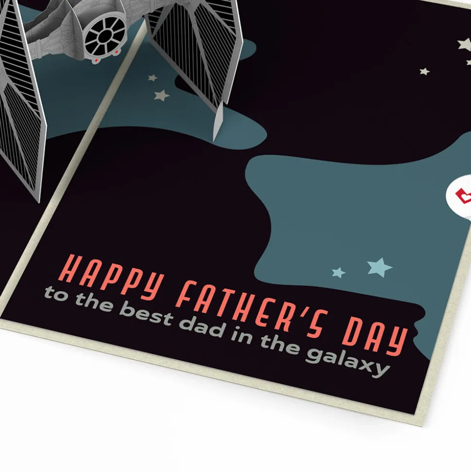 Lovepop Father'S Day 6/15|Dad|Star Wars™ TIE Fighter™ Father's Day Pop-Up Card