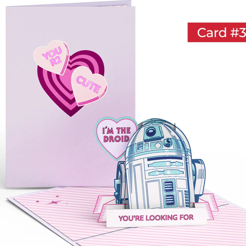 Lovepop Valentine'S Day 2/14|Him|Star Wars™ Valentine's Day 4-in-1 Nesting Card