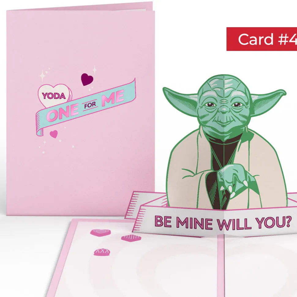 Lovepop Valentine'S Day 2/14|Him|Star Wars™ Valentine's Day 4-in-1 Nesting Card