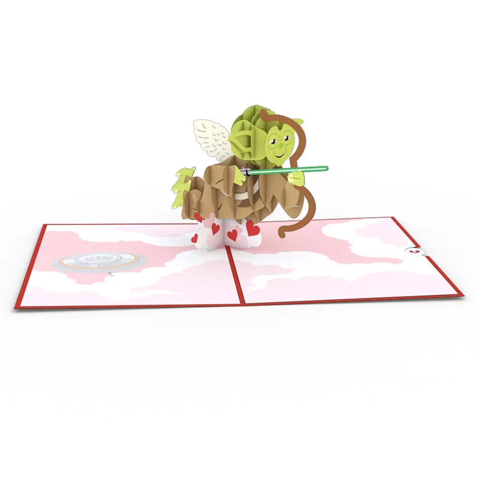 Kids Lovepop Valentine'S Day 2/14|Kids|Star Wars™ Yoda™ Cupid Pop-Up Card