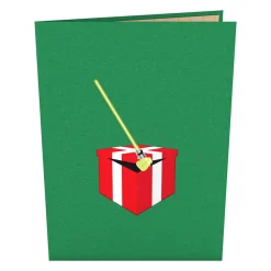 Lovepop Greeting Cards|Christmas 12/25|Star Wars™ Yoda™ Present Pop-Up Card