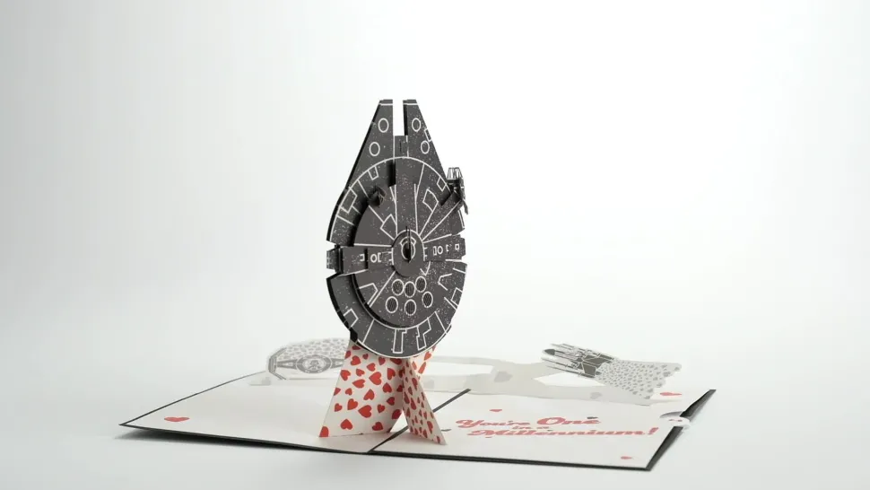 Kids Lovepop Greeting Cards|Anniversary|Star Wars™ You're One in a Millennium Pop-Up Card