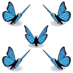 Kids Lovepop Pop-Up Stickers|Kids|Stickerpop™: Blue Morpho Butterfly (5-Pack)