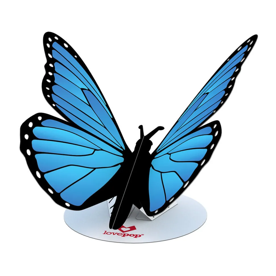 Kids Lovepop Pop-Up Stickers|Kids|Stickerpop™: Blue Morpho Butterfly (1-Pack)