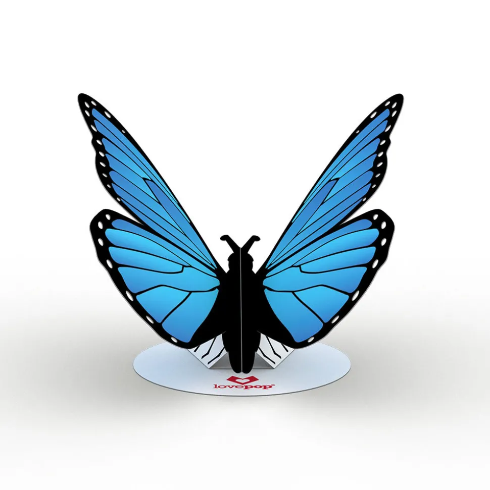 Kids Lovepop Pop-Up Stickers|Kids|Stickerpop™: Blue Morpho Butterfly (1-Pack)