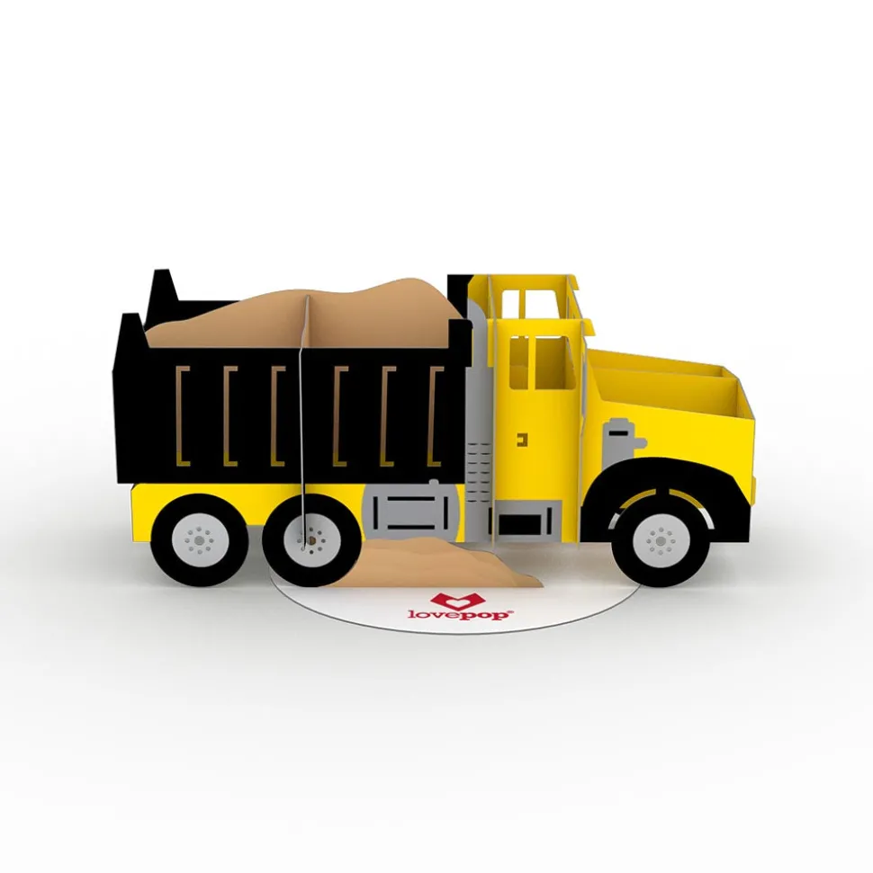 Kids Lovepop Pop-Up Stickers|Kids|Stickerpop™: Dump Truck (5-Pack)