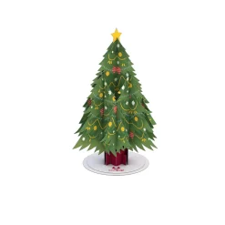 Kids Lovepop Pop-Up Stickers|Christmas 12/25|Stickerpop™: Festive Christmas Tree (1-Pack)