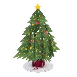 Kids Lovepop Pop-Up Stickers|Christmas 12/25|Stickerpop™: Festive Christmas Tree (1-Pack)