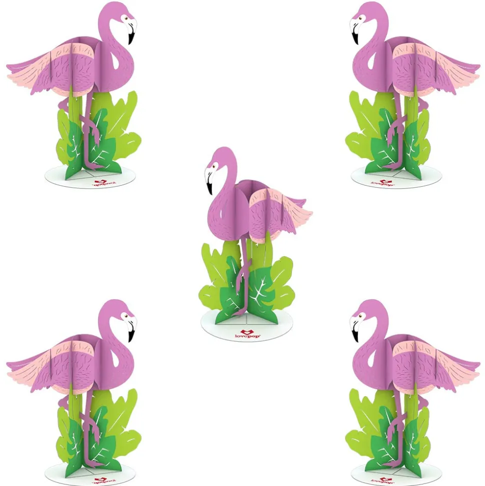 Kids Lovepop Pop-Up Stickers|Kids|Stickerpop™: Flamingo (5-Pack)