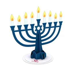 Kids Lovepop Pop-Up Stickers|Hanukkah 12/14|Stickerpop™: Hanukkah Menorah (1-Pack)
