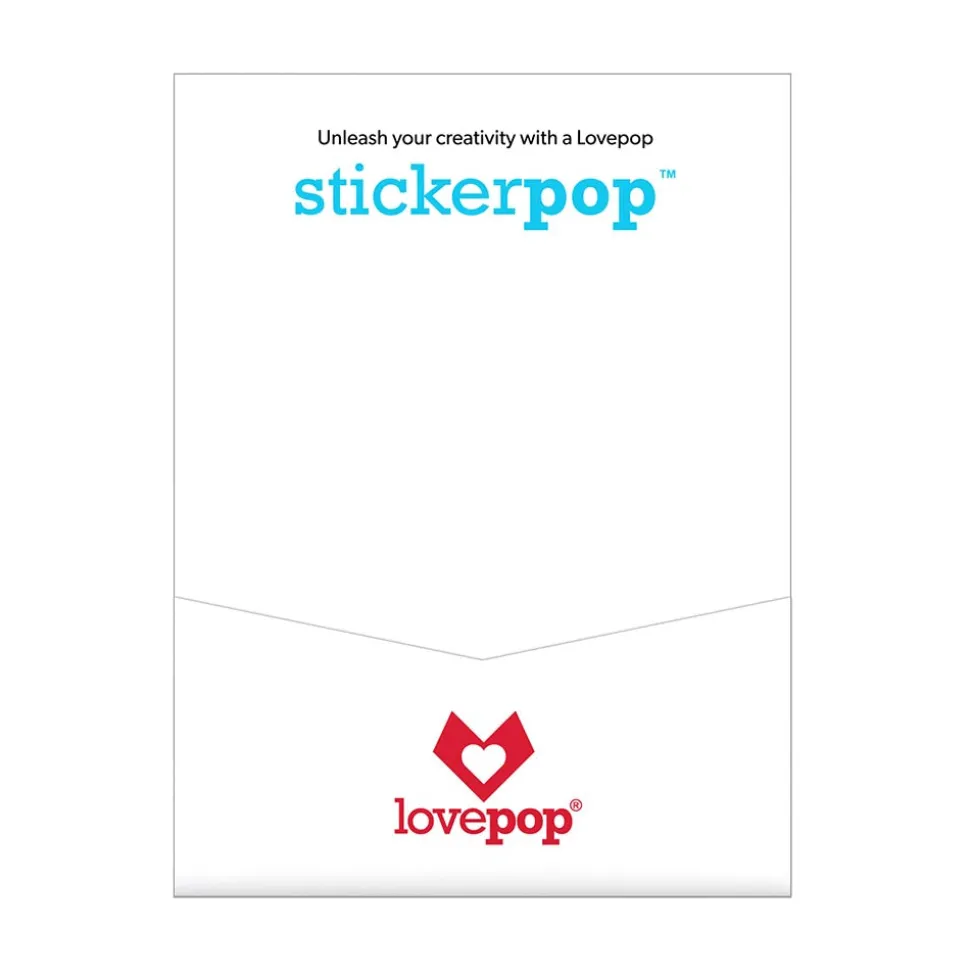 Kids Lovepop Pop-Up Stickers|Halloween 10/31|Stickerpop™: Happy Halloween Pumpkin (1-Pack)