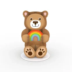 Kids Lovepop Pop-Up Stickers|Kids|Stickerpop™: Rainbow Bear (5-Pack)