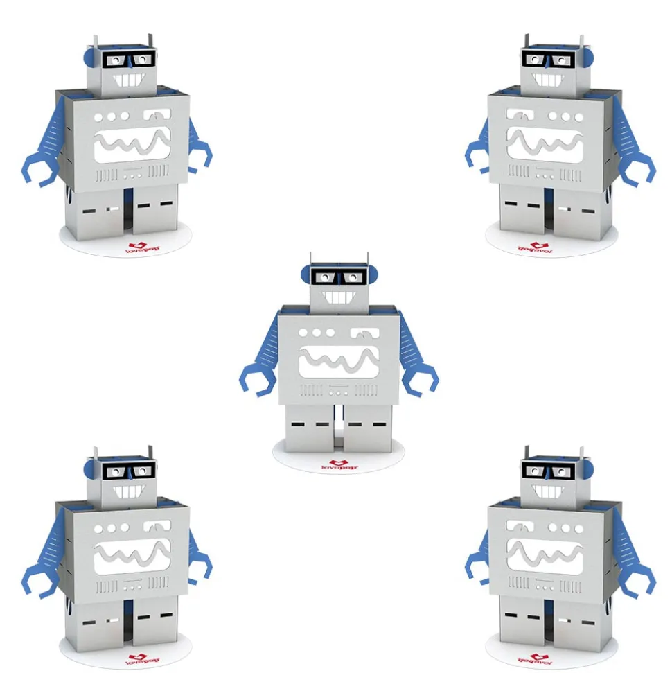 Kids Lovepop Pop-Up Stickers|Kids|Stickerpop™: Robot (5-Pack)