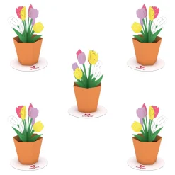 Kids Lovepop Pop-Up Stickers|Easter 4/20|Stickerpop™: Tulips (5-Pack)