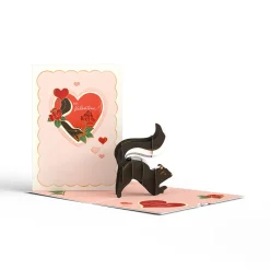 Lovepop Valentine'S Day 2/14|Her|Stinking Love You Skunk Valentine Pop-Up Card