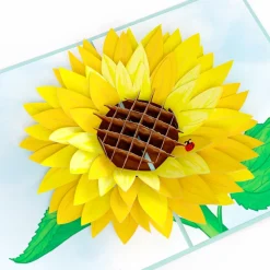 Lovepop Birthday|Sunflower Birthday Pop-Up Card and Sentiment Set for Daughter