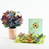 Lovepop Pop-Up Bouquets|Card & Gift Bundles|Sunflower Butterfly Bundle