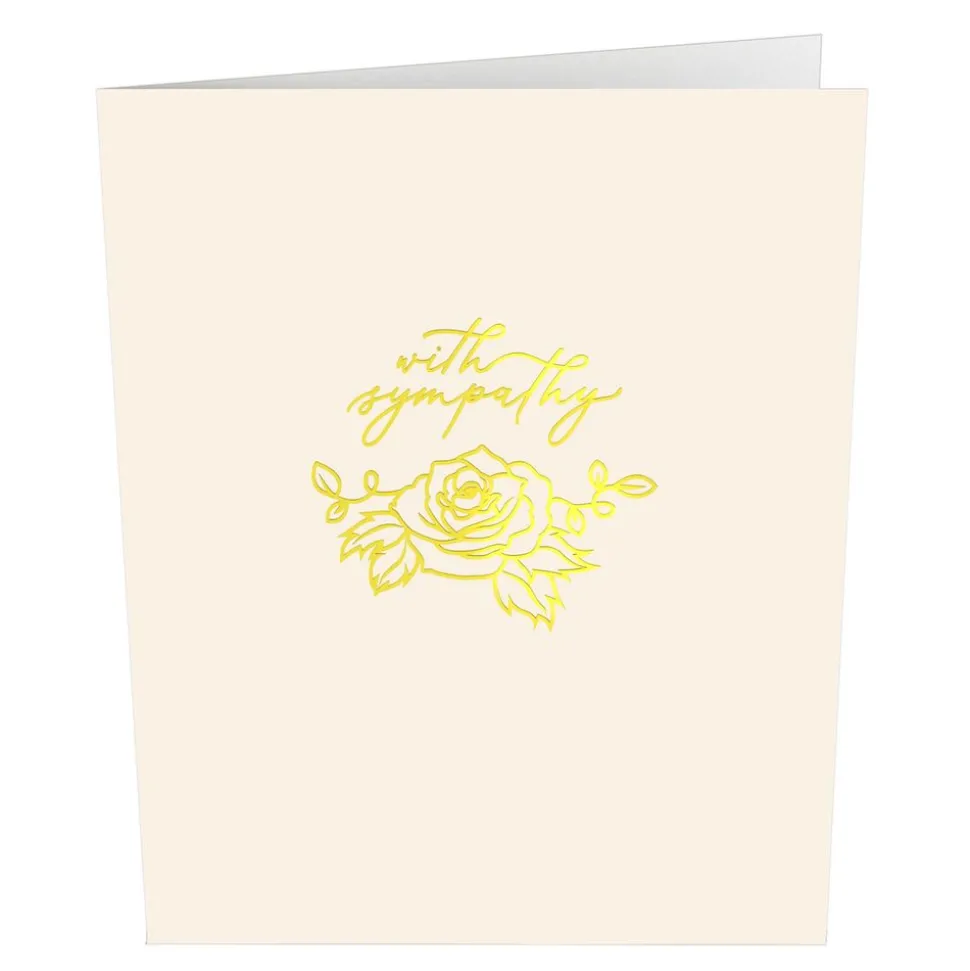 Lovepop Sympathy|Sympathy Flower Basket: Paperpop® Card