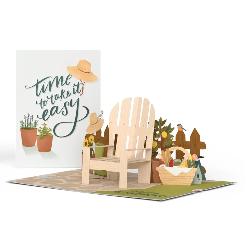 Lovepop Retirement|Take It Easy Retirement Pop-Up Card
