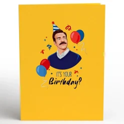 Lovepop Birthday|Him|Ted Lasso I Believe Birthday Pop-Up Card