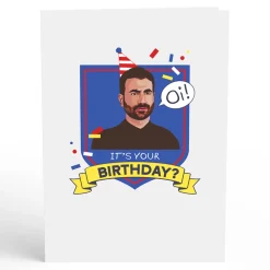 Lovepop Birthday|Him|Ted Lasso Oi! It’s Your Birthday Pop-Up Card