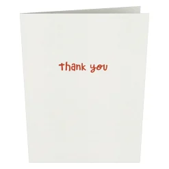 Lovepop Notecards|Thank You|Thank You Whimsical Notecards (Assorted 4-Pack)