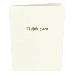 Lovepop Notecards|Thank You|Thank You Whimsical Notecards (Assorted 4-Pack)