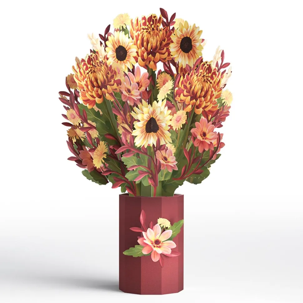 Lovepop Pop-Up Bouquets|Card & Gift Bundles|Thankful Suncatcher Card & Pop-Up Bouquet Bundle