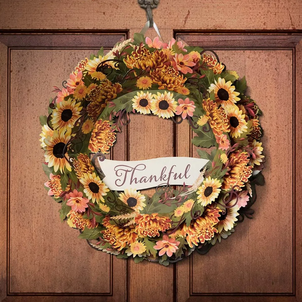 Lovepop Decor|Thanksgiving 11/27|Thankful Wreath