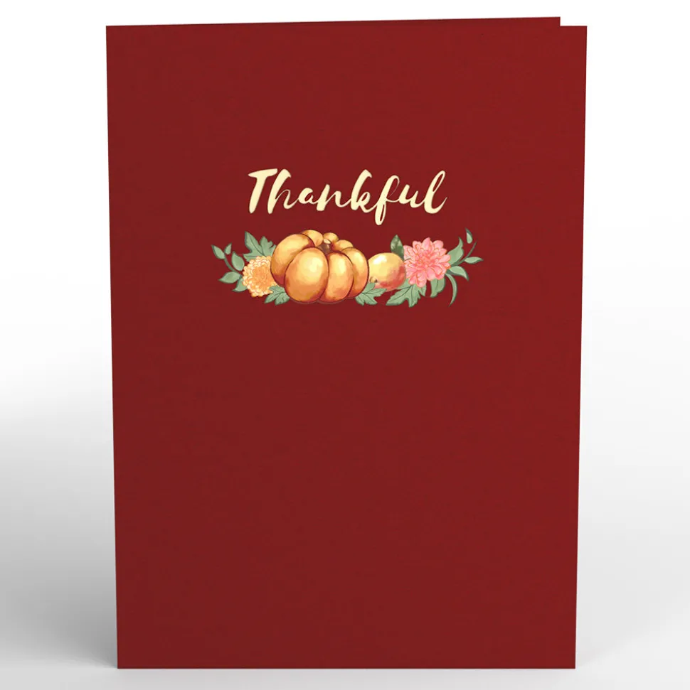 Lovepop Thanksgiving 11/27|Thanksgiving Cornucopia Pop-Up Card