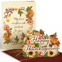 Lovepop Greeting Cards|Thanksgiving 11/27|Thanksgiving Gratitude Pop-Up Card