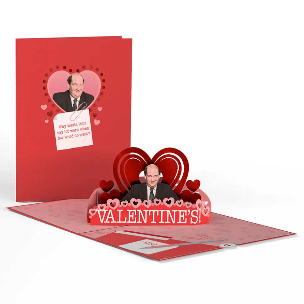 Kids Lovepop Valentine'S Day 2/14|Kids|The Office Kevin Valentine Pop-Up Card