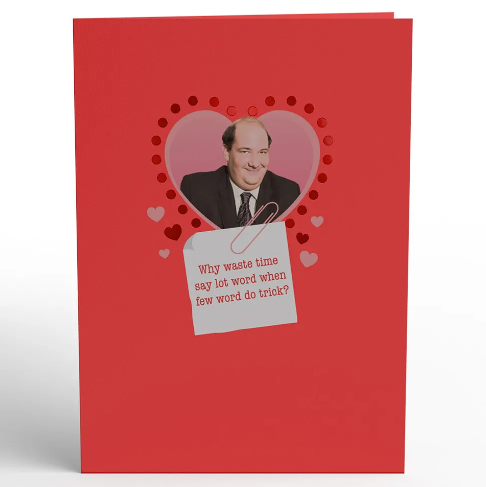 Kids Lovepop Valentine'S Day 2/14|Kids|The Office Kevin Valentine Pop-Up Card