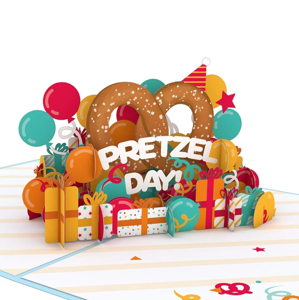 Lovepop Birthday|The Office|The Office Pretzel Day Birthday Pop-Up Card