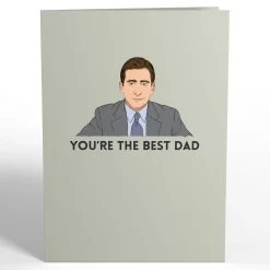Lovepop Father'S Day 6/15|Dad|The Office World’s Best Dad Pop-Up Card