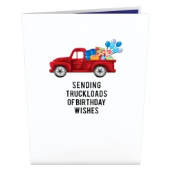 Kids Lovepop Greeting Cards|Birthday|Truckloads of Birthday Wishes Pop-Up Card