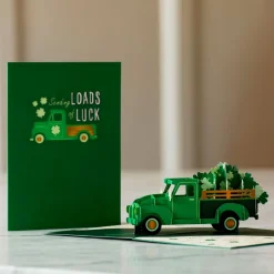Lovepop St. Patrick'S Day 3/17|Truckloads of Luck Pop-Up Card