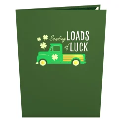 Lovepop St. Patrick'S Day 3/17|Truckloads of Luck Pop-Up Card