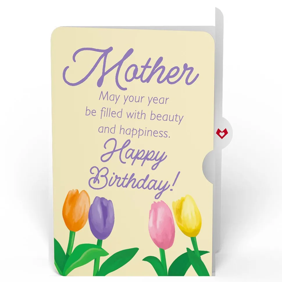 Lovepop Birthday|Mom|Tulips Birthday Pop-Up Card and Sentiment Set for Mother