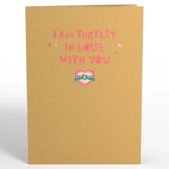Lovepop Greeting Cards|Anniversary|Turtley in Love Pop-Up Card