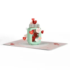 Lovepop Greeting Cards|Valentine'S Day 2/14|Valentine's Day Love Jar Pop-Up Card