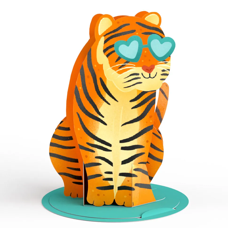 Kids Lovepop Valentine'S Day 2/14|Kids|Valentine’s Day Safari Assorted Cards Kids Classroom 24-Pack